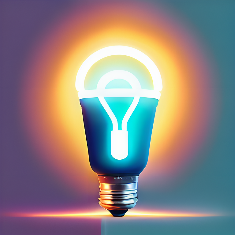 setting up smart light bulbs in a living room