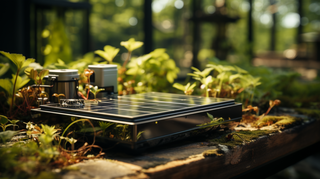 12V battery charging via solar panel