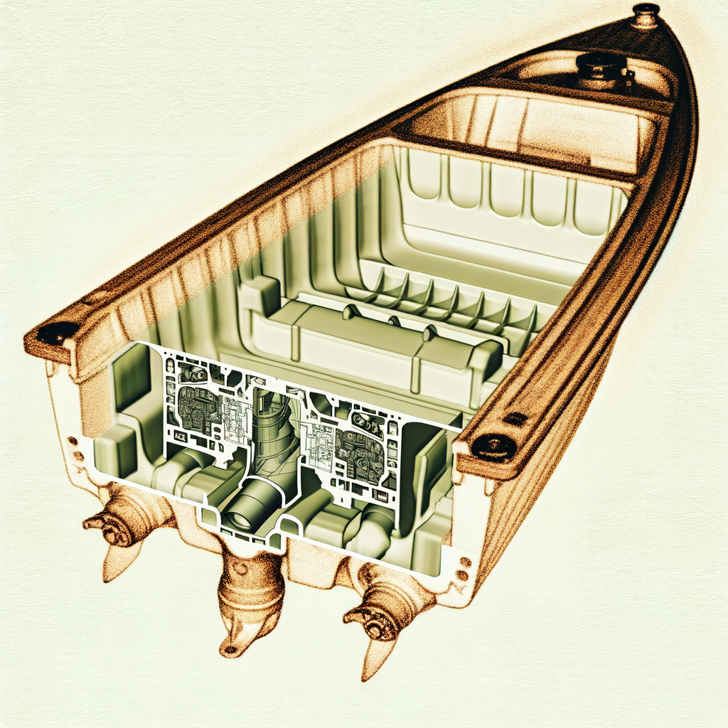 Cross-section boat riser, internal components, types comparison