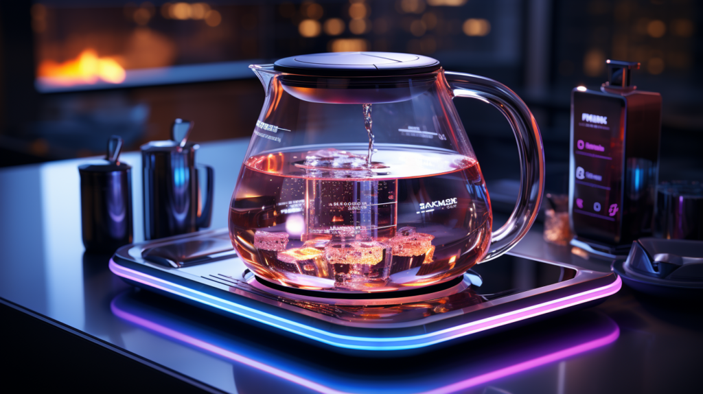 How Does a Cordless Kettle Work featuring a Futuristic cordless electric kettle