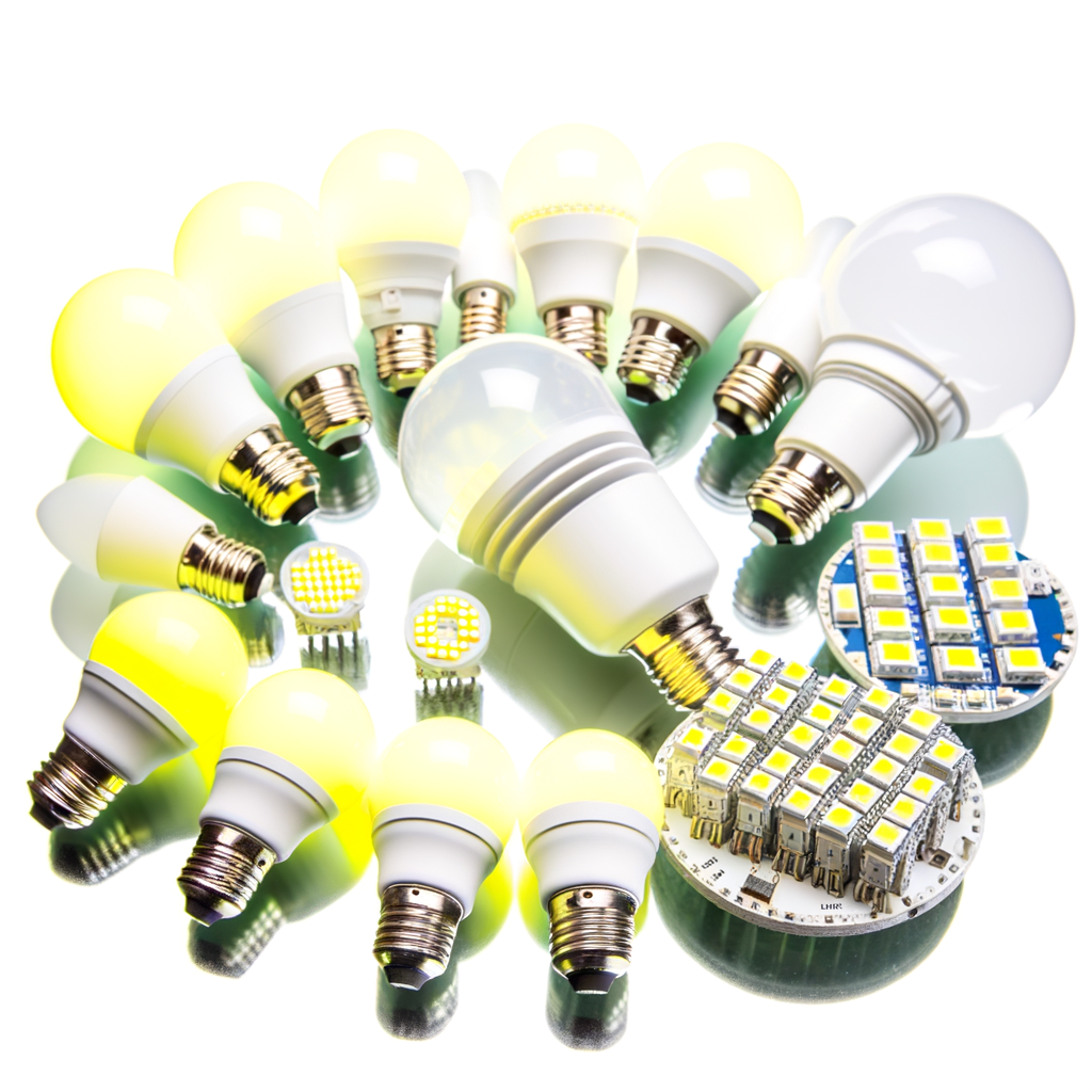  various LED bulbs