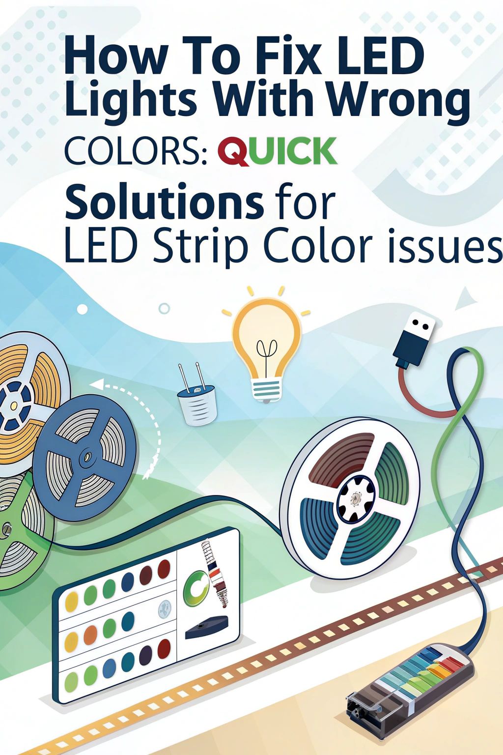 how to fix led lights with wrong colors quick solutions for led strip color issues 0183 1