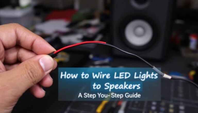 How to Wire LED Lights to Speakers: A Step-by-Step Guide