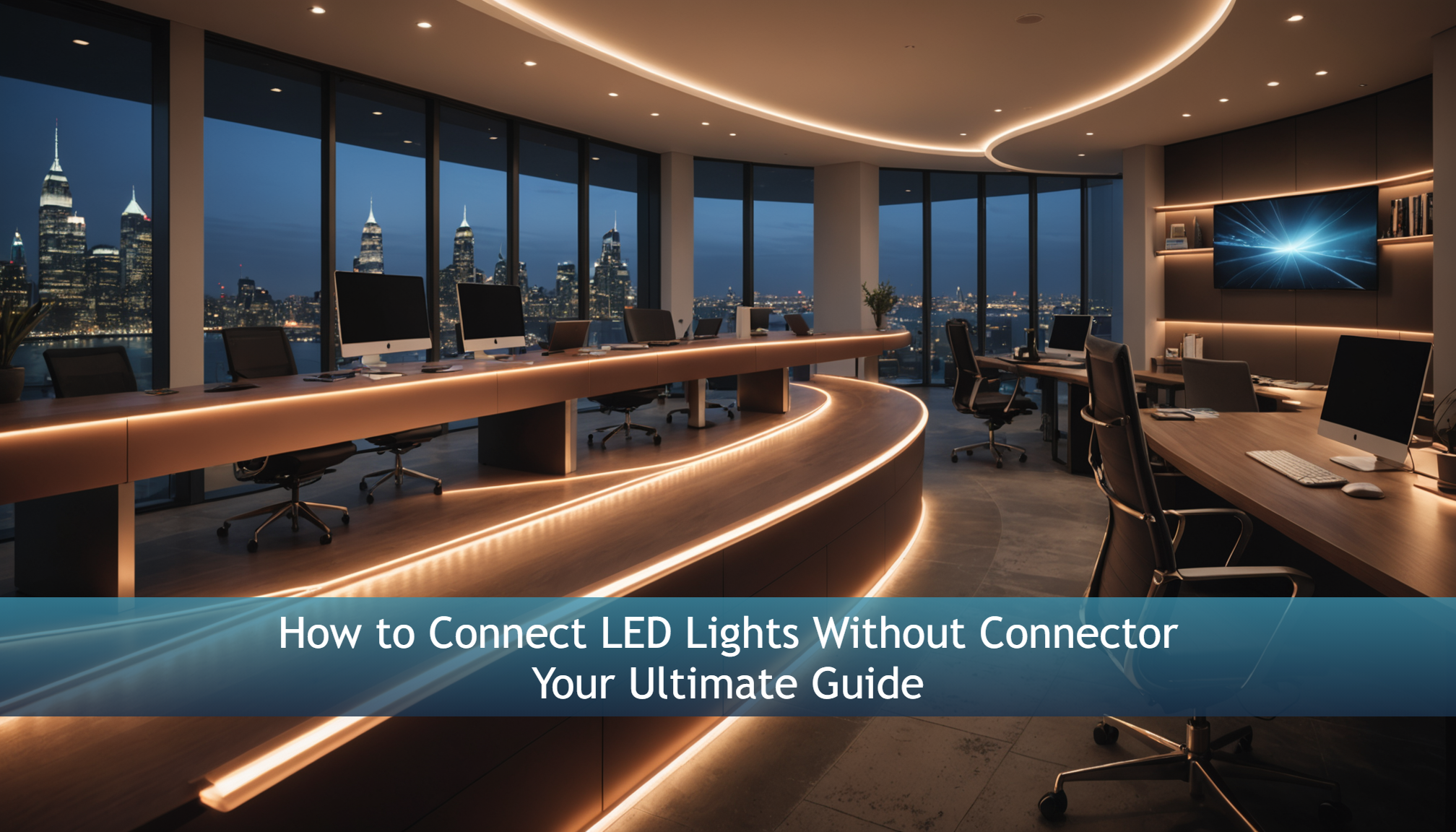 How to Connect LED Lights Without Connectors
